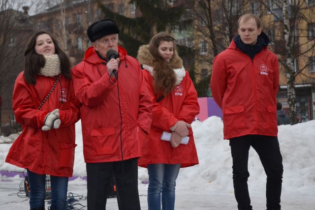 Долой губительный курс либералов! В Вологде состоялся митинг с требованием отставки правительства