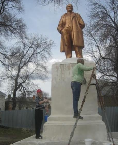 Саратовская область. Коммунистический субботник в Балаково