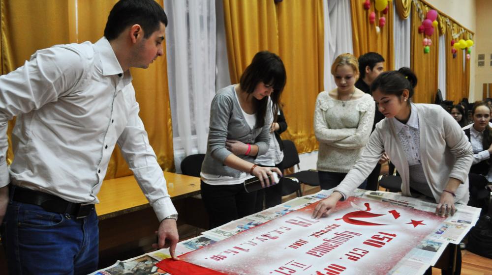 Проект «Знамя нашей Победы» в школах Москвы   