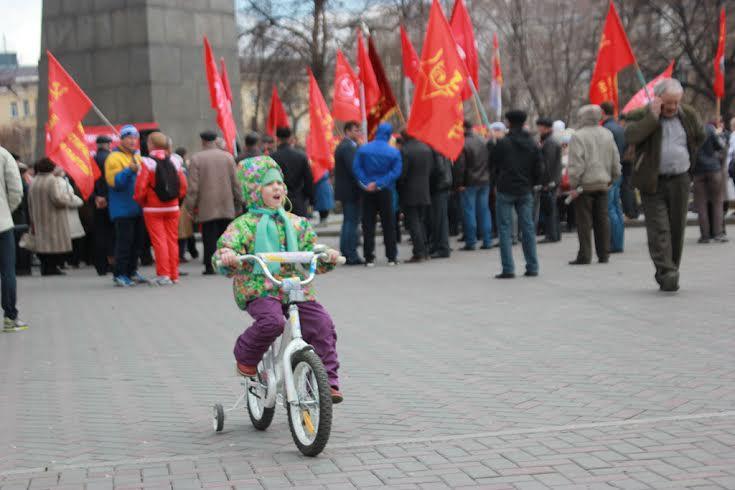 В Тюмени прошёл митинг, посвящённый 145-ой годовщине со дня рождения В.И. Ленина