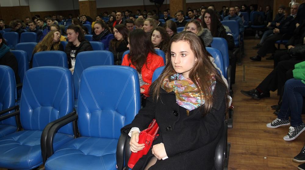 В.Ф. Рашкин встретился со студентами Калининградского рыбопромышленного колледжа