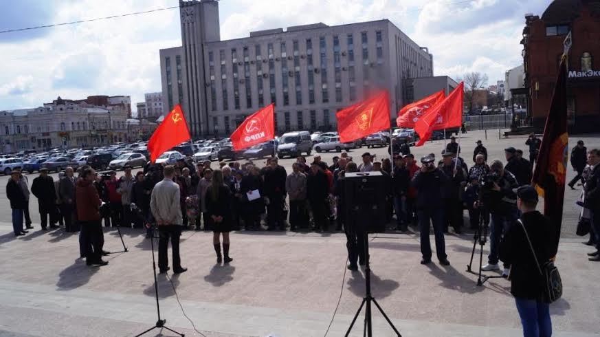В Пензе задержаны участники акции памяти В.И. Ленина