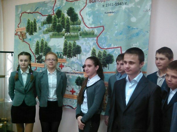 Нижегородское региональное отделение "ВЖС-Надежда России" организовало экскурсию для старшеклассников Ильиногорска в музей Великой Отечественной войны