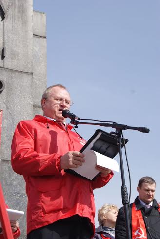 В Красноярском крае прошли митинги в честь юбилея В. И. Ленина