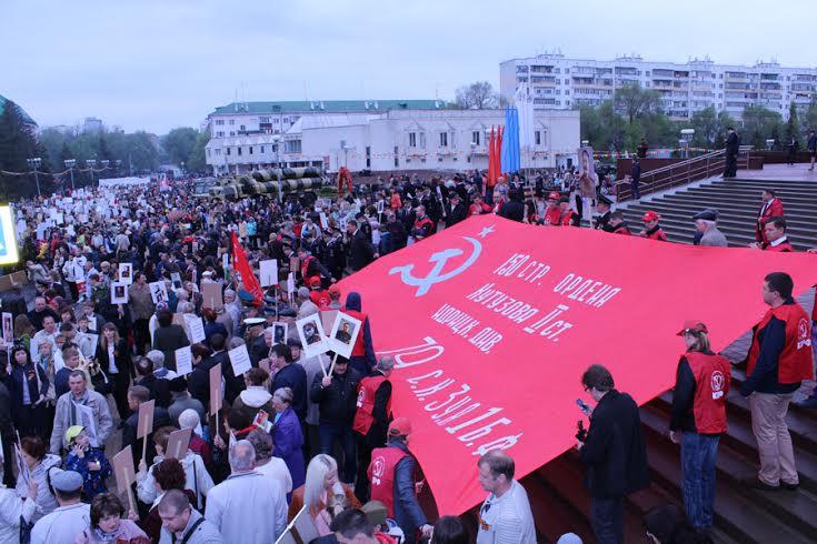 Память о подвиге народном священна. Белгородские коммунисты провели митинг-реквием у памятника Г.К. Жукову