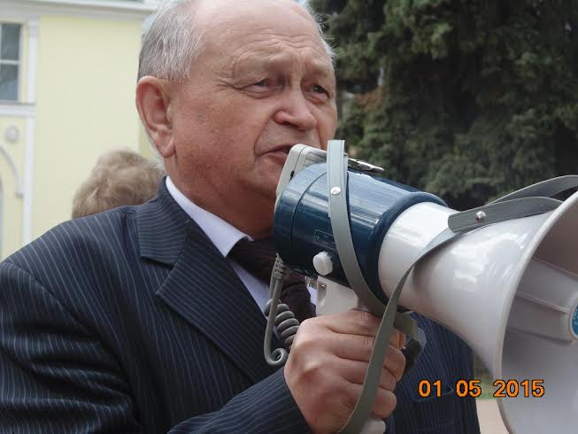 Псковская область. Первомайская демонстрация прошла в городе Воинской Славы Великие Луки
