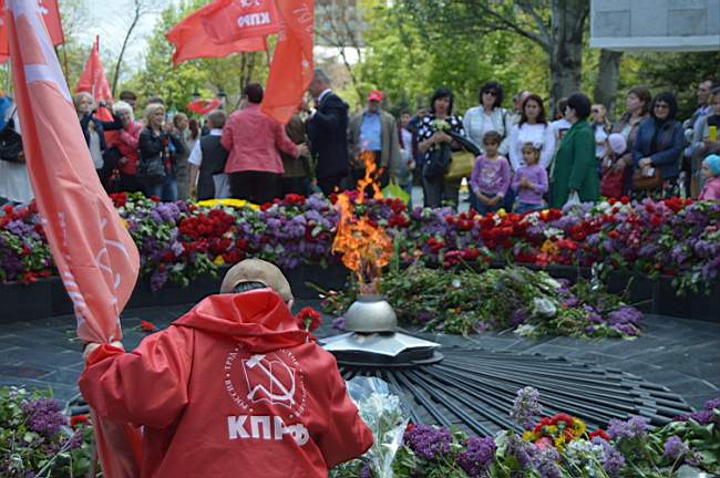 «Этот праздник со слезами на глазах». Митинг Победы в Ростове-на-Дону