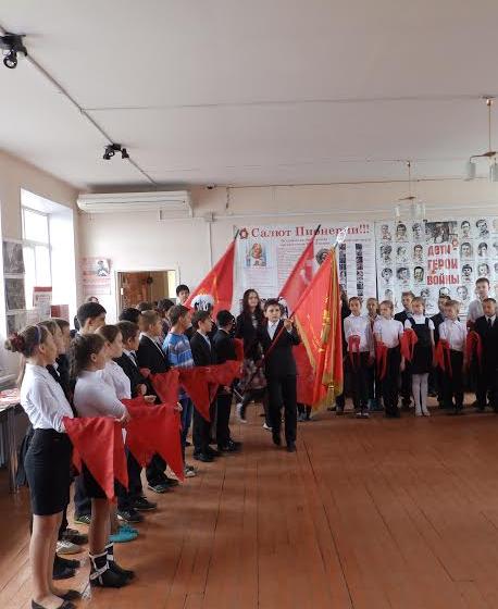 В Оренбурге прошёл традиционный прием детей в пионеры