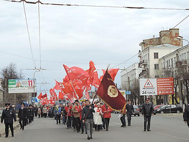 «Даёшь правительство народного доверия!». Первомай в Иваново