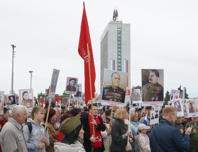 Празднование 70-летия Великой Победы на родине Ленина