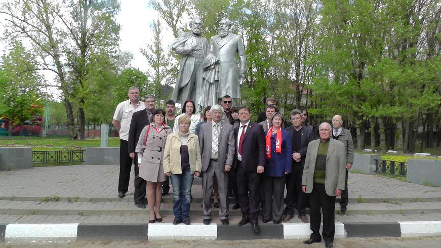 Белгородские коммунисты приняли у себя в гостях товарищей из Донбасса и Харькова 