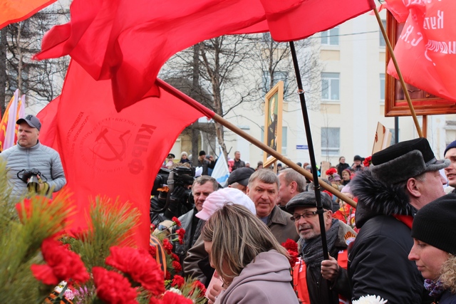 Праздник Победы в Магадане