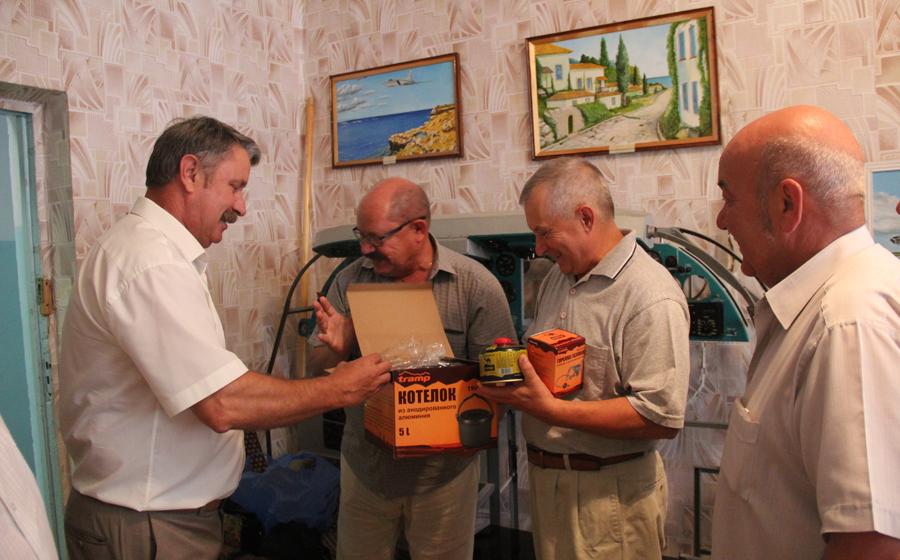 Крымские коммунисты встретились с коллективом музея легендарного авиаполка