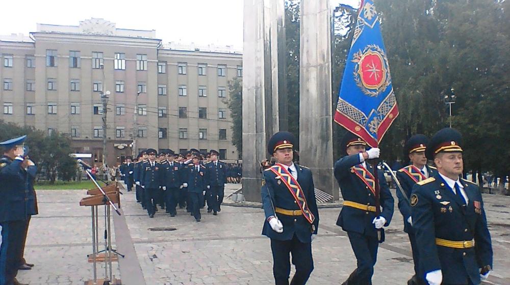 Секретарь Тульского обкома КПРФ Алексей Лебедев принял участие в торжественной церемонии вручения знамени областному управлению Федеральной службы исполнения наказаний 