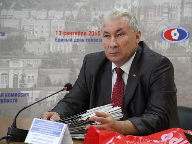 Тамбовская область. Кандидат в Губернаторы от КПРФ А.И. Жидков сдал документы в облизбирком