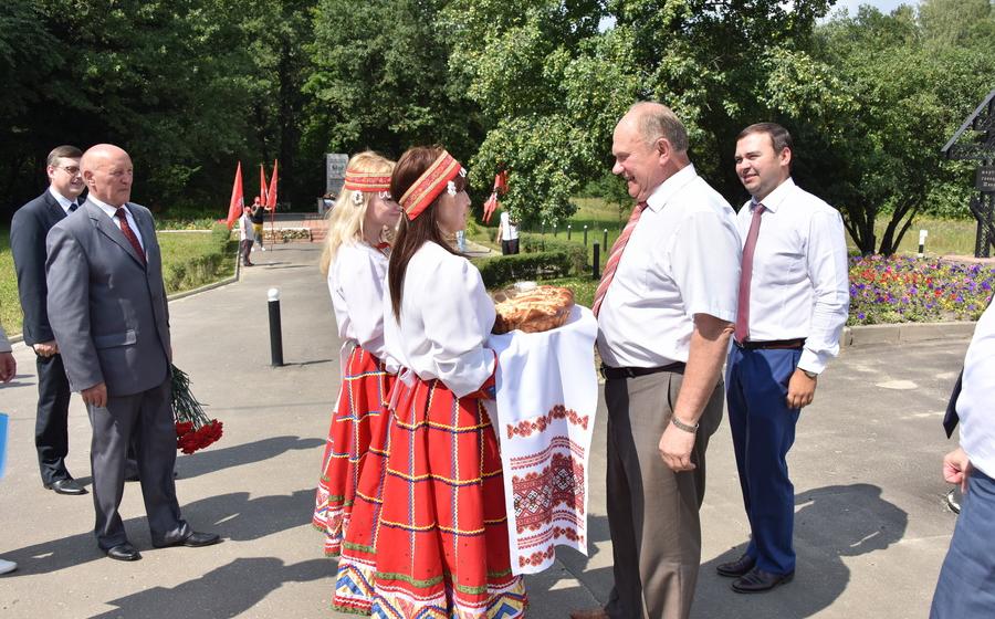 Рабочий визит в город Орел Председателя ЦК КПРФ, Руководителя фракции КПРФ в Государственной Думе ФС РФ Г.А. Зюганова