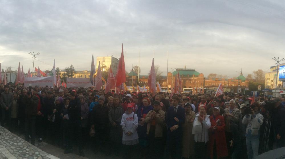 Д.Г. Новиков: «Похоже, что с приездом Г.А. Зюганова в Иркутскую область паника среди тех, кто противостоит С.Г. Левченко, достигла пика»