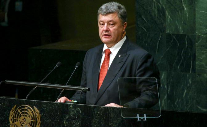 Сказки Порошенко изданы в Нью-Йорке. Президент «незалежной» заявил в ООН о победе над бедностью, туберкулезом и «российской агрессией»