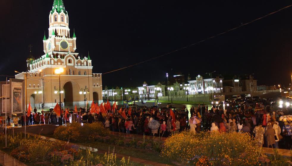 Протестующих в Марий Эл становится все больше