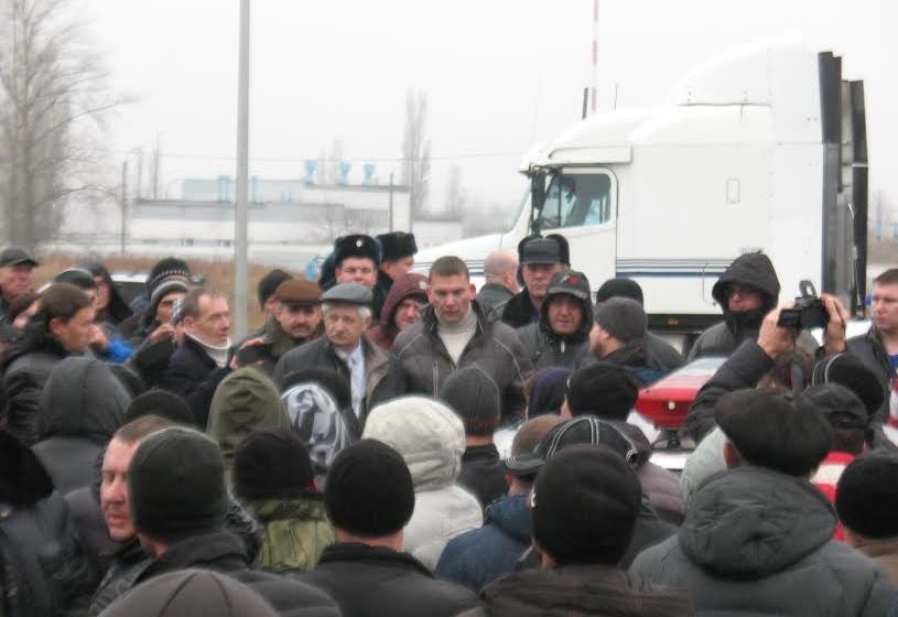Белгородские коммунисты поддержали протест дальнобойщиков