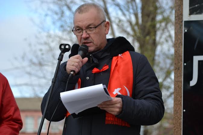 Самарская область. В Центральном районе Тольятти 7 ноября прошел митинг против сокращений на предприятиях