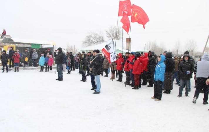 В посёлке Томинский Челябинской области прошёл митинг против строительства горно-обогатительного комбината