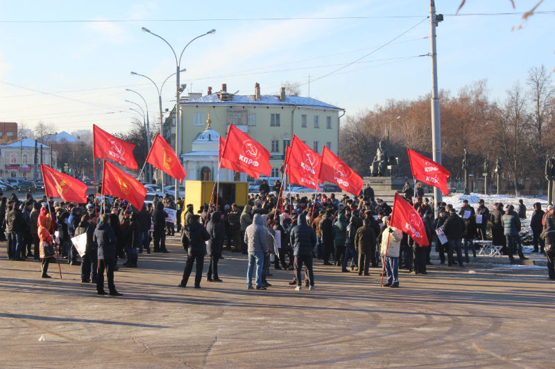 В.Н. Иконников встретился в городе Орле с протестующими дальнобойщиками