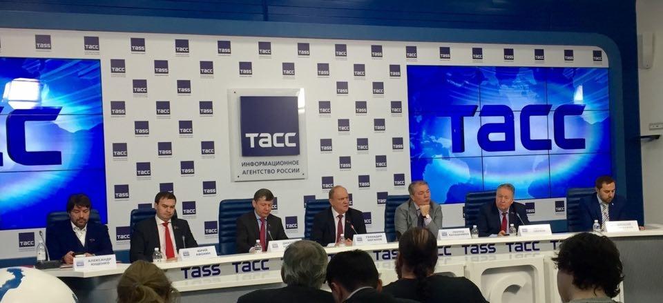 Г.А.Зюганов в ТАСС: России угрожают действия США на мировых рынках, социальный раскол и либеральный курс кабмина