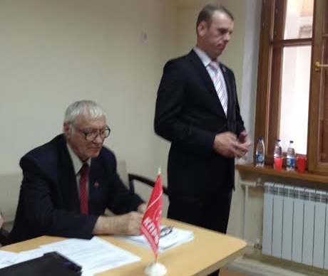 Краснодарский край. Участники зонального совещания актива КПРФ в Туапсе заявили о своей солидарности с коммунистами Украины и коммунистом-депутатом Госдумы В.И. Бессоновым