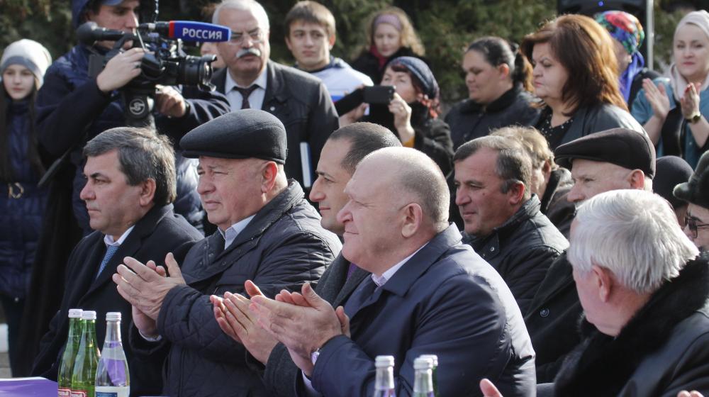 А.Ж. Бифов выступил на открытии спортивной площадки в Кабардино-Балкарской республике