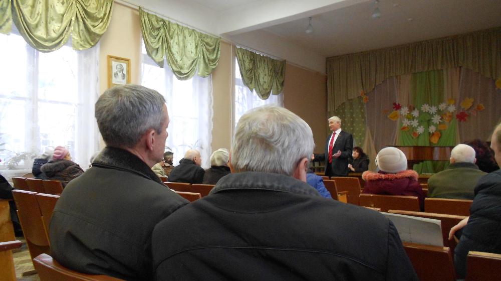 Депутат-коммунист Н.Ф. Рябов побывал с рабочим визитом в Навашинском районе Нижегородской области