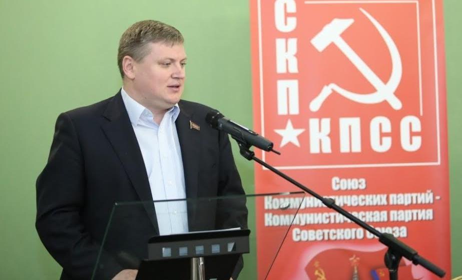 Поздравление лидеру приднестровских коммунистов О.О. Хоржану в связи с его избранием депутатом Верховного Совета ПМР 