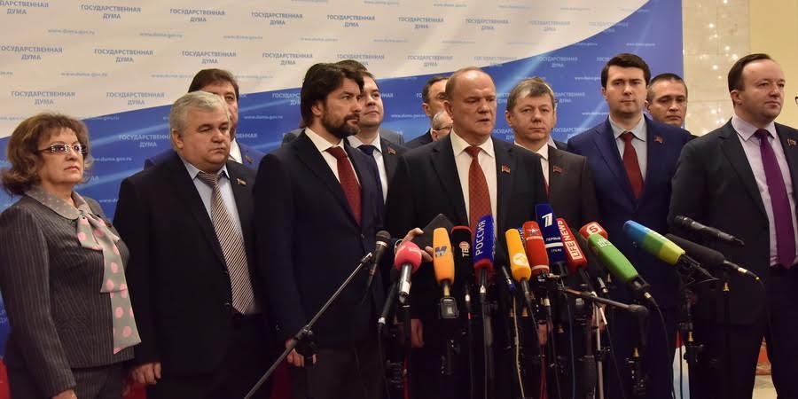 Г.А. Зюганов: «Надо возвращаться к нашим предложениям»