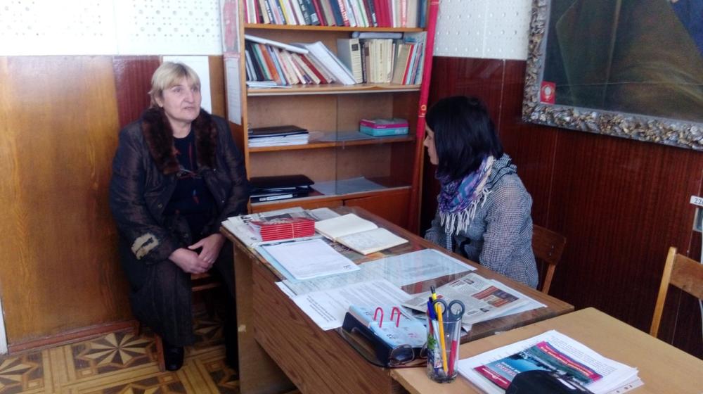 Депутат коммунист Белгородской областной Думы А. Байбикова  активно ведёт приёмы граждан по области