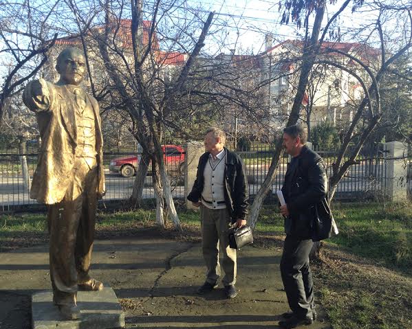 В Судаке отремонтирован памятник В.И. Ленину