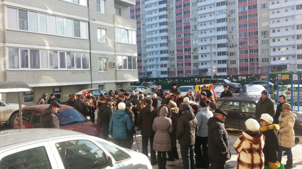 По инициативе С.П. Обухова состоялась встреча администрации Карасунского внутригородского округа Краснодара с жителями