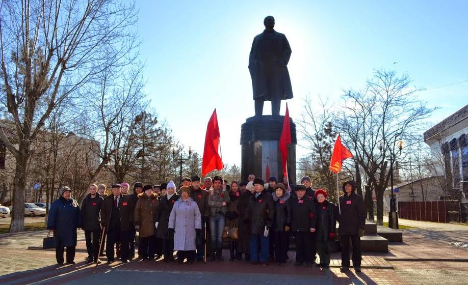 День памяти В.И. Ленина прошел в Республике Калмыкия