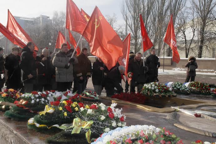Будем верны идеалам победителей! Мероприятия воронежских коммунистов в честь 73-й годовщины освобождения города