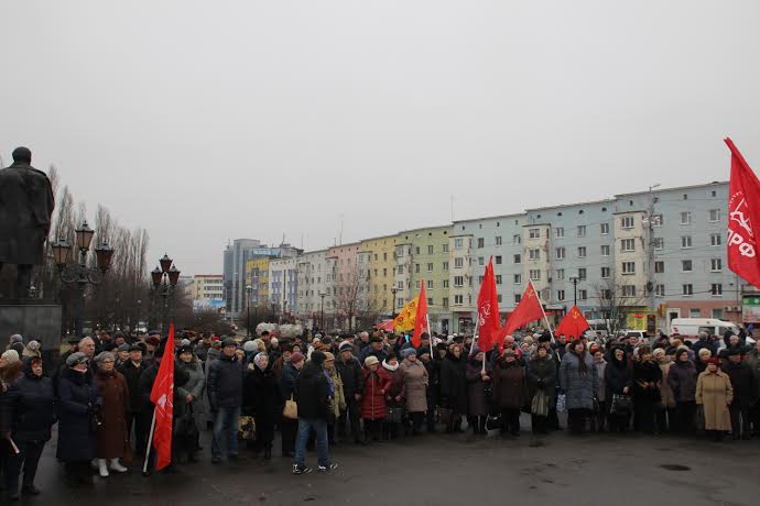 "Митинг пустых кастрюль" в Калининграде