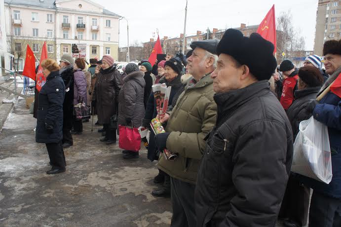 Коммунисты подмосковного Подольска приняли участие во Всероссийской акции протеста