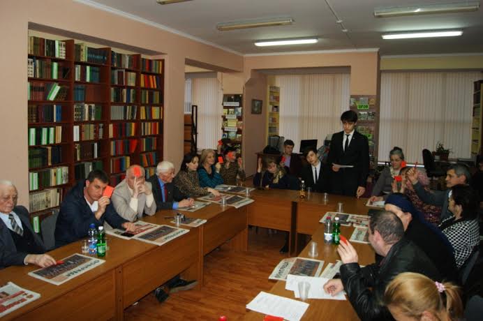 Первый секретарь Северо-Осетинского рескома КПРФ Елена Князева приняла участие в  XI отчетно-выборной конференции Сталинского РК КПРФ
