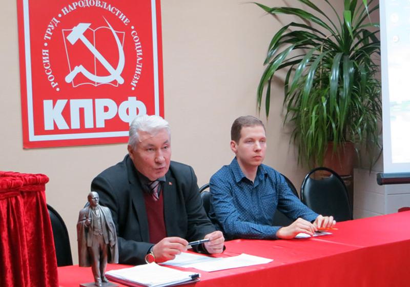 Политическая учёба для молодых коммунистов продолжается в Тамбове
