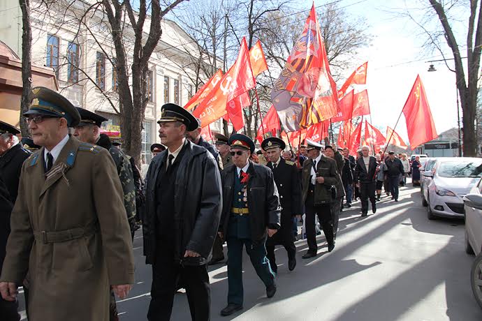 Республика Крым. В Симферополе прошли торжественные мероприятия, посвященные 98-й годовщине образования Советской Армии и Военно-морского флота