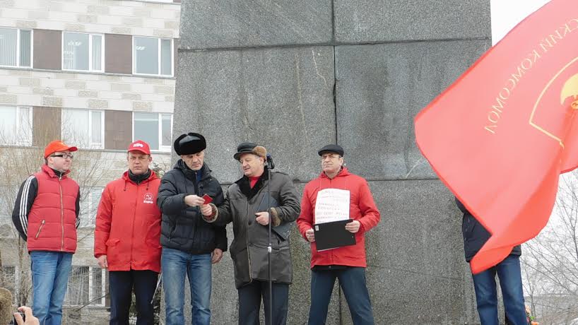Всероссийская акция протеста в Оренбурге