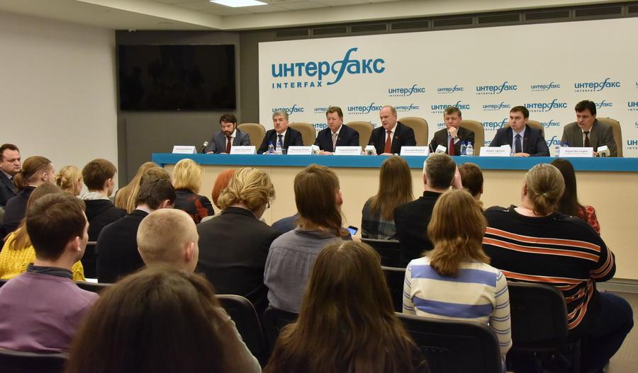 Пресс-конференция на тему: "Финансово-экономический кризис: программа народно-патриотических сил по его преодолению", в преддверии экономического форума КПРФ в Орловской области