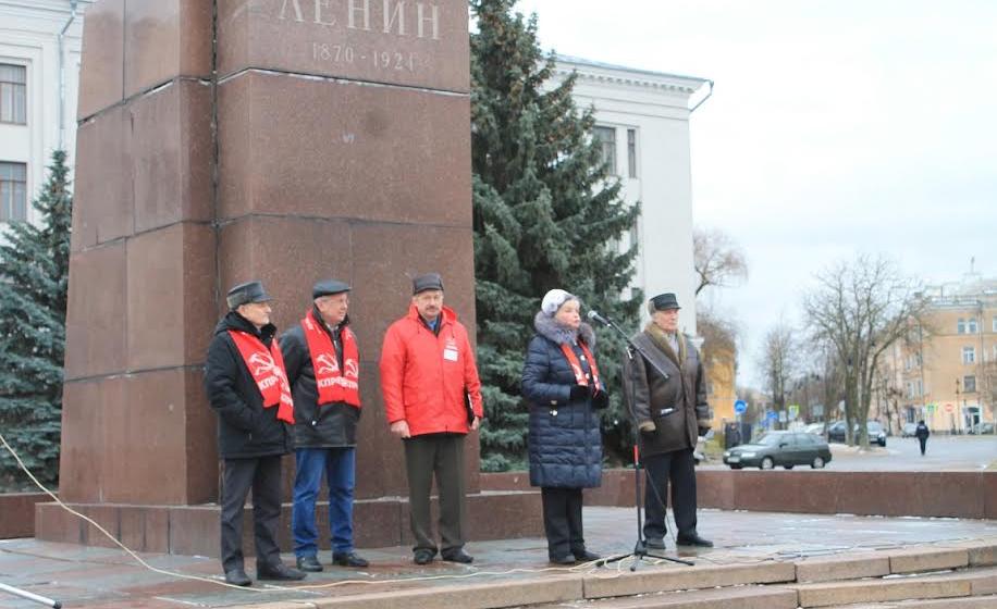 Всероссийская акция протеста «ЗА достойную жизнь!» прошла в Пскове