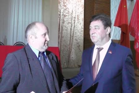 Ставропольский Край. Виктор Гончаров принял участие в конференции Минераловодского горкома КПРФ