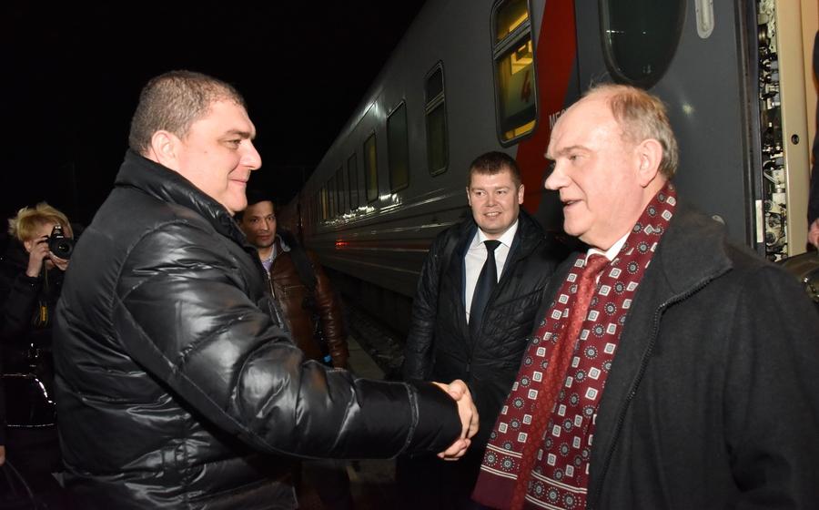 Рабочий визит Г.А. Зюганова в Орловскую область