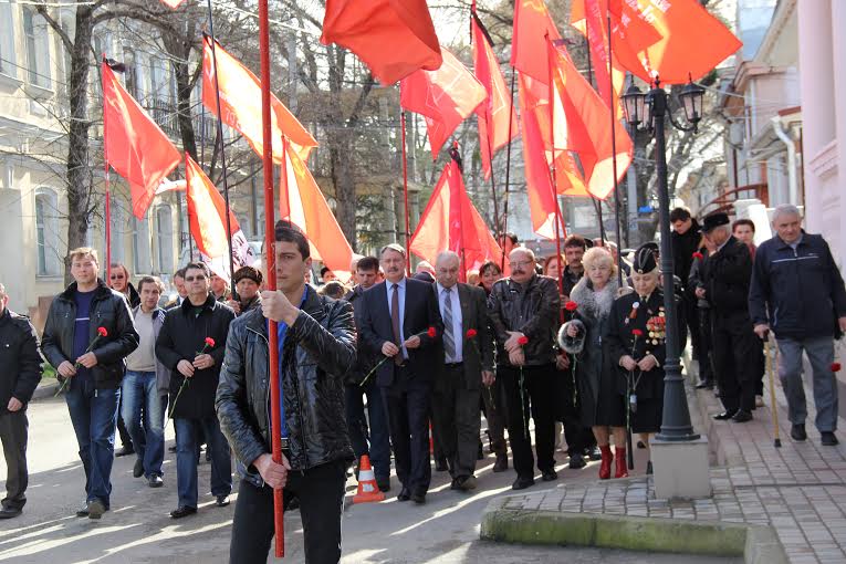 Крымские коммунисты почтили память И.В. Сталина