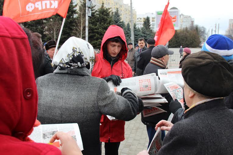 На Брянщине продолжаются протестные акции против ухудшения социально- экономического положения жителей области